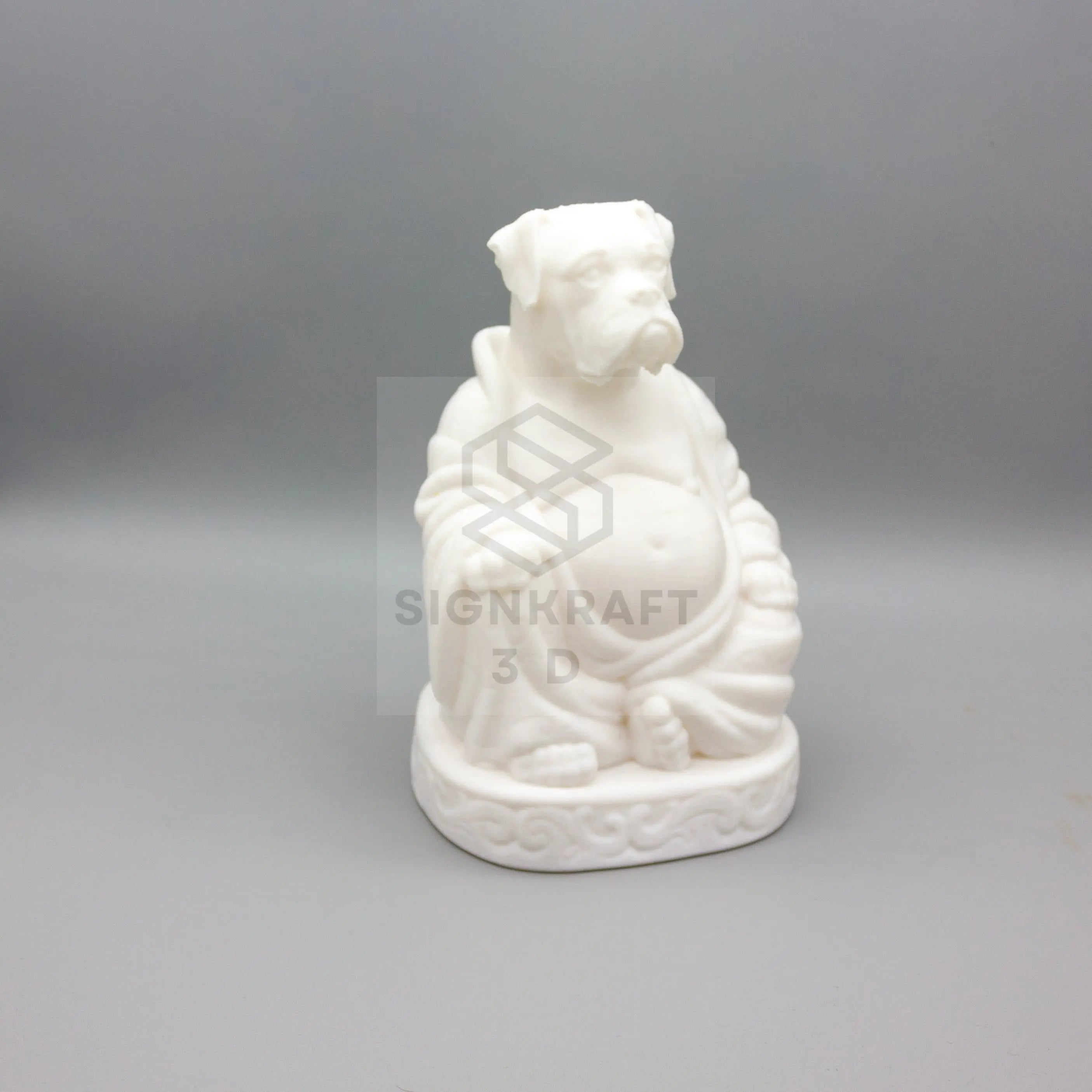 Boxer Buddha Statue | Funny Gift for Boxer Dog Lovers | Animal Buddha Statues | Funny Buddah Figurine | Animal Budda Gift SignKraft3D