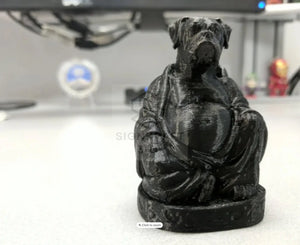 Boxer Buddha Statue | Funny Gift for Boxer Dog Lovers | Animal Buddha Statues | Funny Buddah Figurine | Animal Budda Gift SignKraft3D