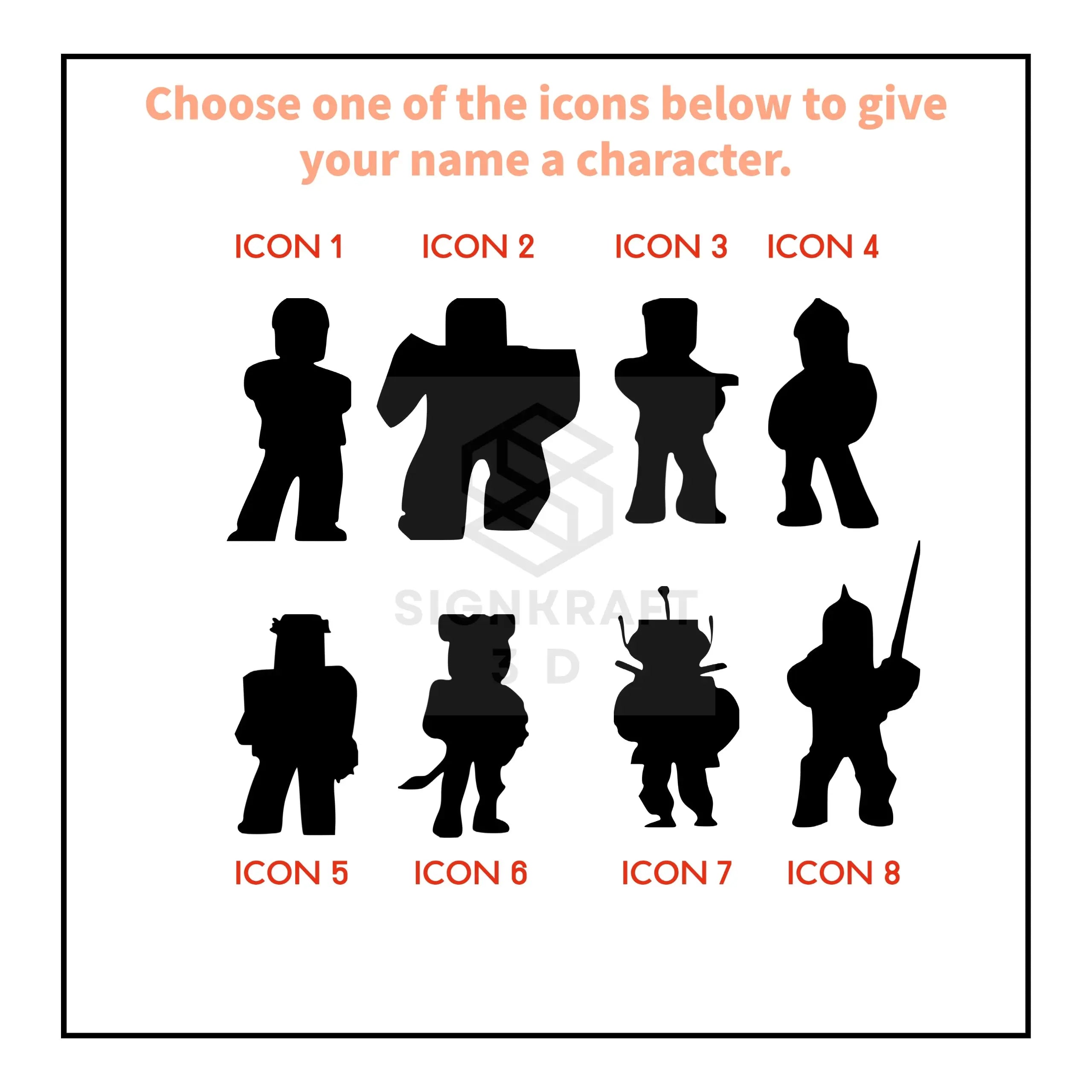 Customised Roblox Name Sign, Roblox Inspired 3D Name Plate, Gamer Gift, Gift for Roblox Gamer, Roblox Customisable SignKraft3D