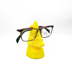 Nose Glasses Stand | Spectacles Desk Stand | Funny and Practical Glasses Holder | Nose Art Statue SignKraft3D