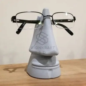 Nose Glasses Stand | Spectacles Desk Stand | Funny and Practical Glasses Holder | Nose Art Statue SignKraft3D