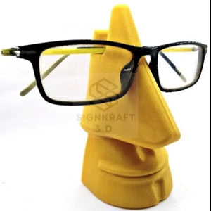 Nose Glasses Stand | Spectacles Desk Stand | Funny and Practical Glasses Holder | Nose Art Statue SignKraft3D