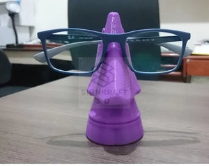 Nose Glasses Stand | Spectacles Desk Stand | Funny and Practical Glasses Holder | Nose Art Statue SignKraft3D