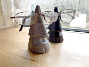 Nose Glasses Stand | Spectacles Desk Stand | Funny and Practical Glasses Holder | Nose Art Statue SignKraft3D