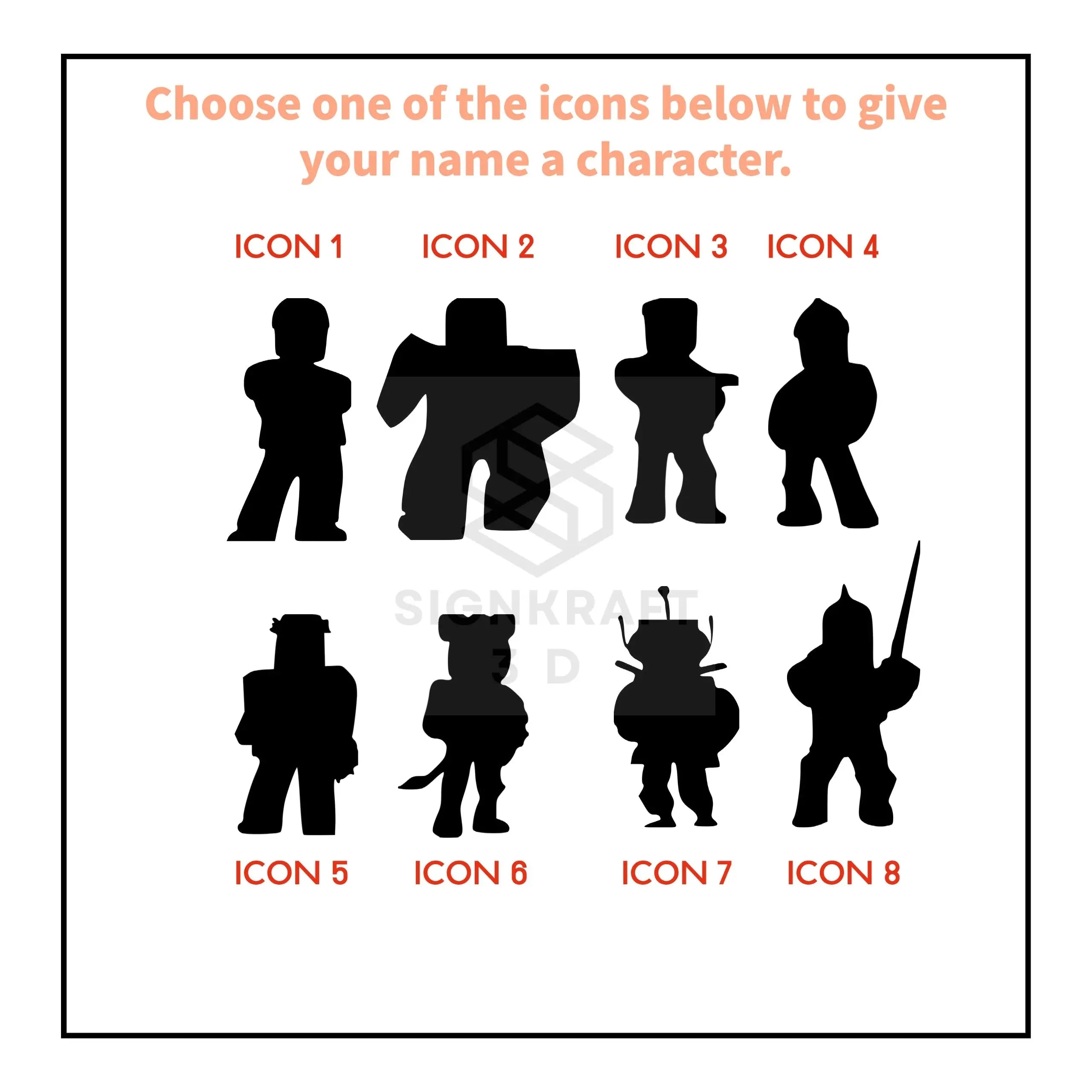 Personalised Roblox Styled Name Plate, Desk Name Plate, Roblox Themed Name Plate, Birthday Gifts, Teacher's gift, Christmas Gifts SignKraft3D