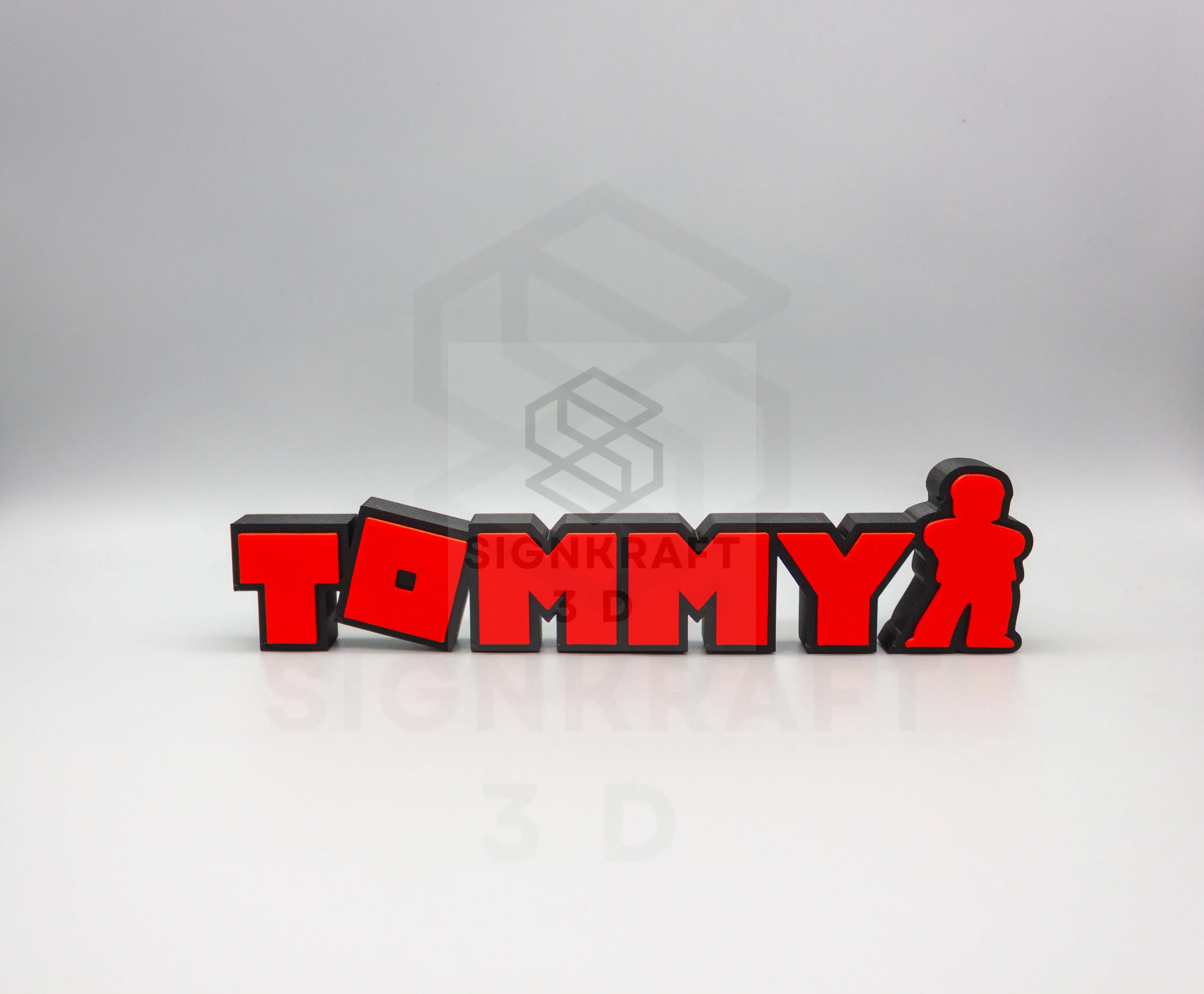 Personalised Roblox Styled Name Plate, Desk Name Plate, Roblox Themed Name Plate, Birthday Gifts, Teacher's gift, Christmas Gifts SignKraft3D