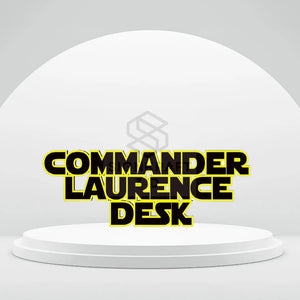 Personalized Star Wars Inspired Nameplate, Custom StarWars Desk Plate, Kids Room Sign, StarWarz Fan Gift, Star Warz home decor SignKraft3D