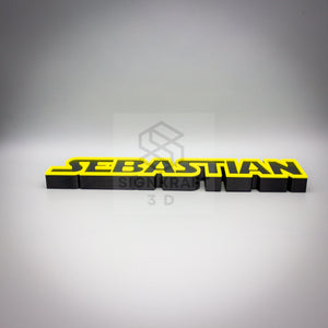 Personalized Star Wars Inspired Nameplate, Custom StarWars Desk Plate, Kids Room Sign, StarWarz Fan Gift, Star Warz home decor SignKraft3D