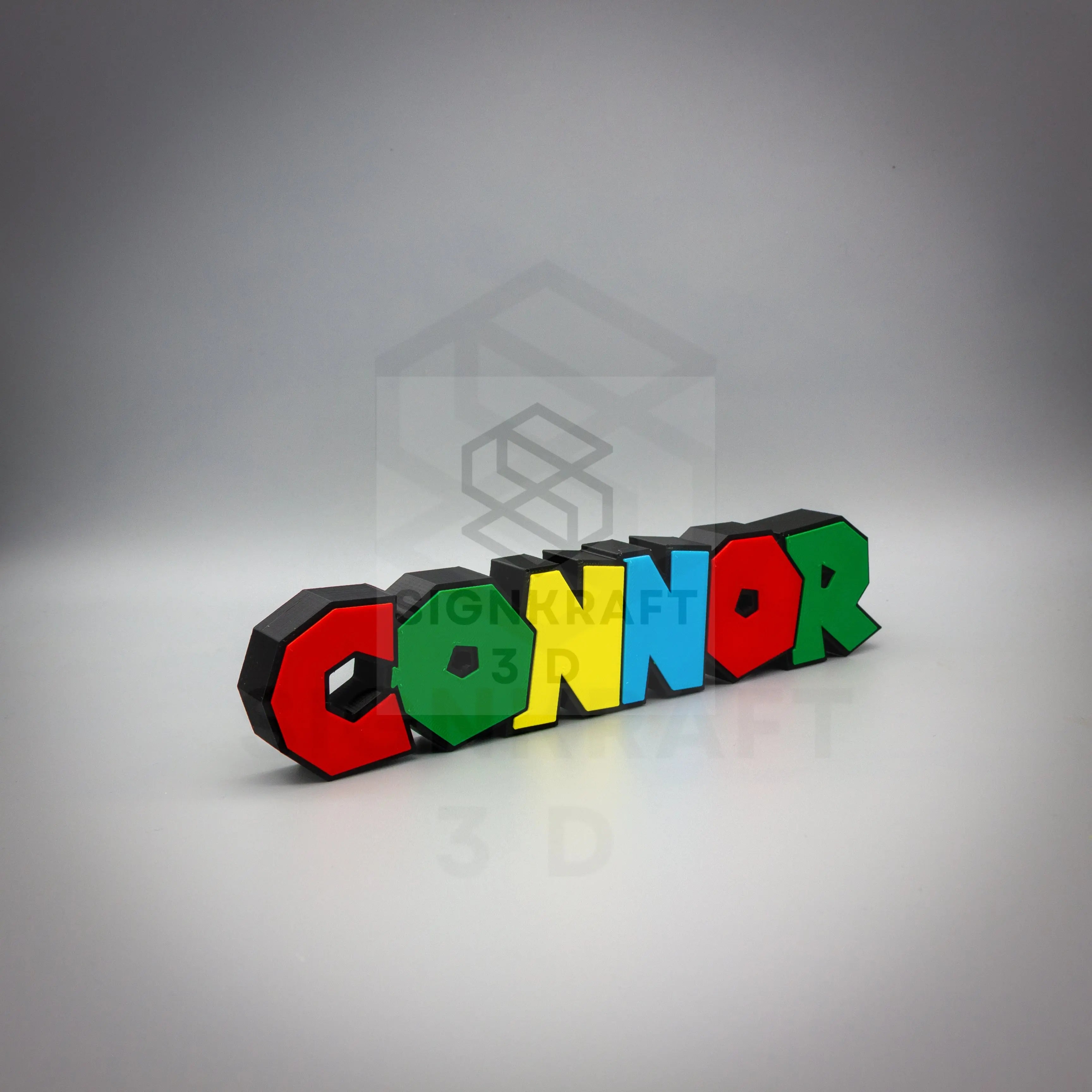 Personalized Super Mario Nameplate, Custom Mario Desk Themed Name Plate, Kids Room Sign, Mario Gamer Gift, SK3D SignKraft3D