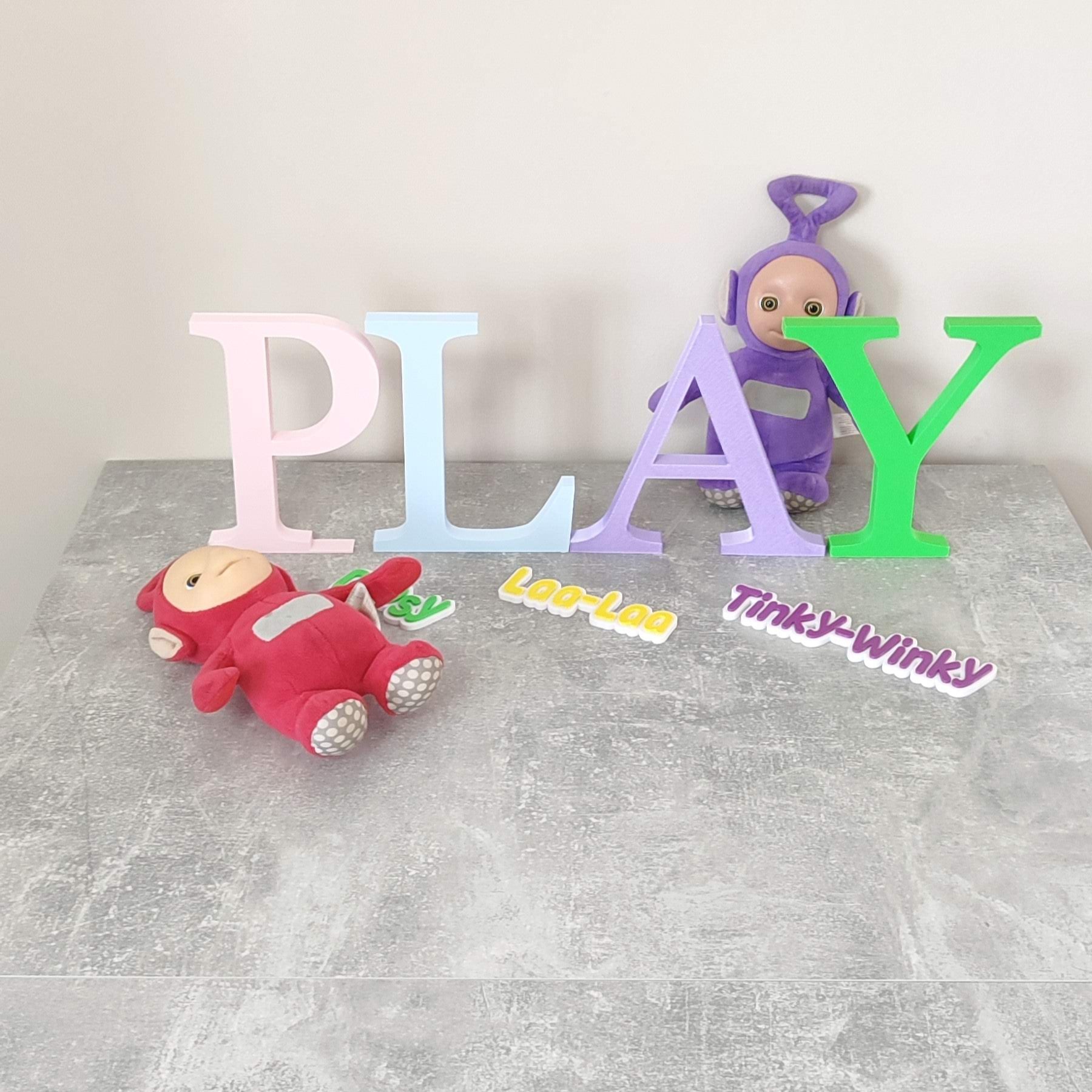 Adorable Decorative Nursery Decor Letters: Baby Room Decor - SignKraft3D