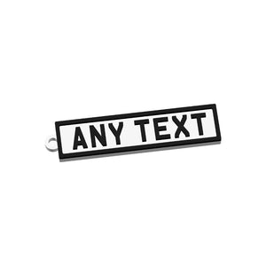 Custom UK Reg Plate, Custom Car Keychain, New Driver Gift for Him, Garage Fleet ID Tag, Petrolhead Stocking Stuffer (Copy) - SignKraft3D