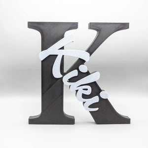Elegant Custom 8 - Inch Free Standing 3D Letters & Numbers: Perfect for Weddings & Birthdays - SignKraft3D