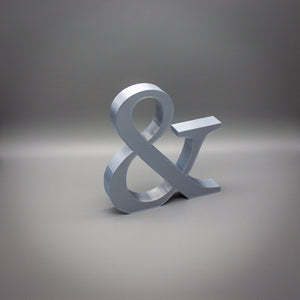 Elegant Custom Letters: Metallic, Pastel & Glitter Wedding Decor - SignKraft3D