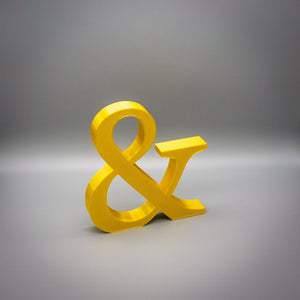 Elegant Custom Letters: Metallic, Pastel & Glitter Wedding Decor - SignKraft3D