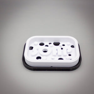 Funky Soap or Sponge Holder with Drain Tray, Colorful and Durable Bathroom and Kitchen Organiser - SignKraft3D