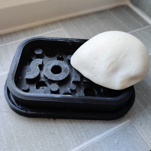 Funky Soap or Sponge Holder with Drain Tray, Colorful and Durable Bathroom and Kitchen Organiser - SignKraft3D