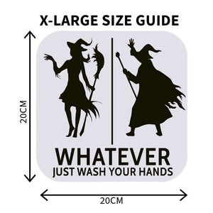 Funny Witch And Wizard Restroom Door Sign, Bathroom Decor for Nautical, Witch, Wizard, Wall Decor - SignKraft3D