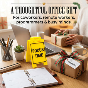 Do Not Disturb desk sign gift for an office workspace