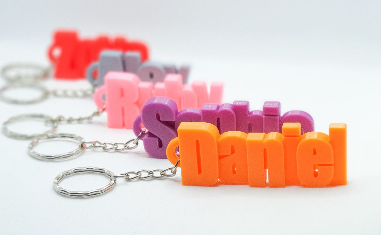Personalised Keyring for Gifts and School Bag Tags - SignKraft3D