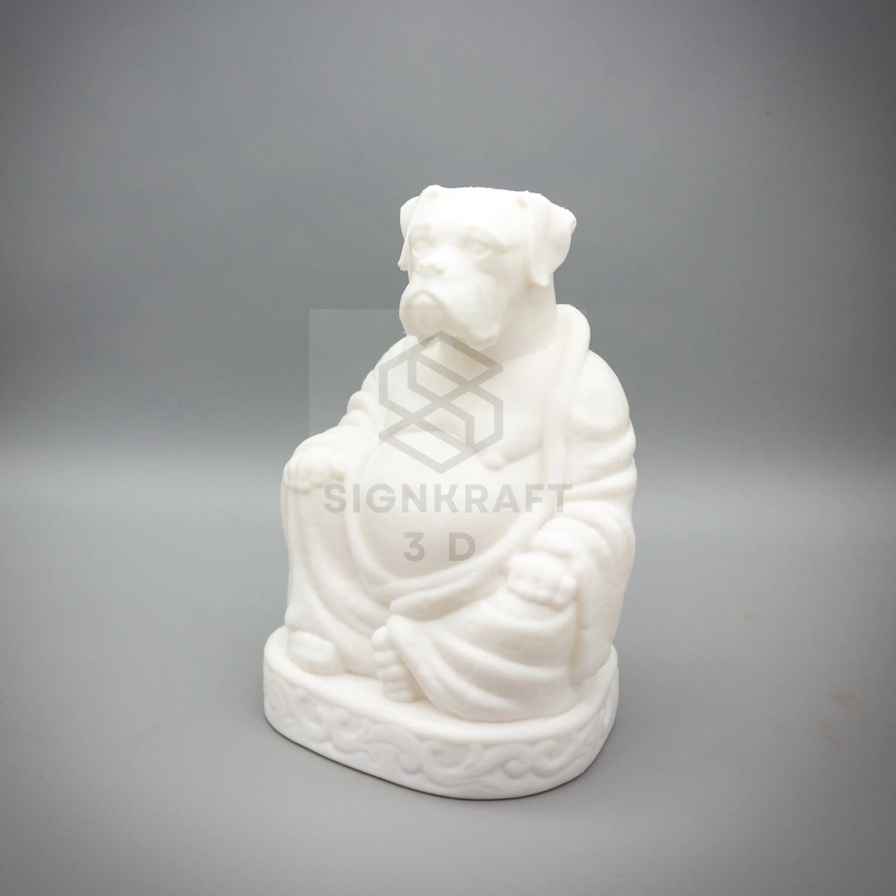 Boxer Buddha Statue | Funny Gift for Boxer Dog Lovers | Animal Buddha Statues | Funny Buddah Figurine | Animal Budda Gift SignKraft3D
