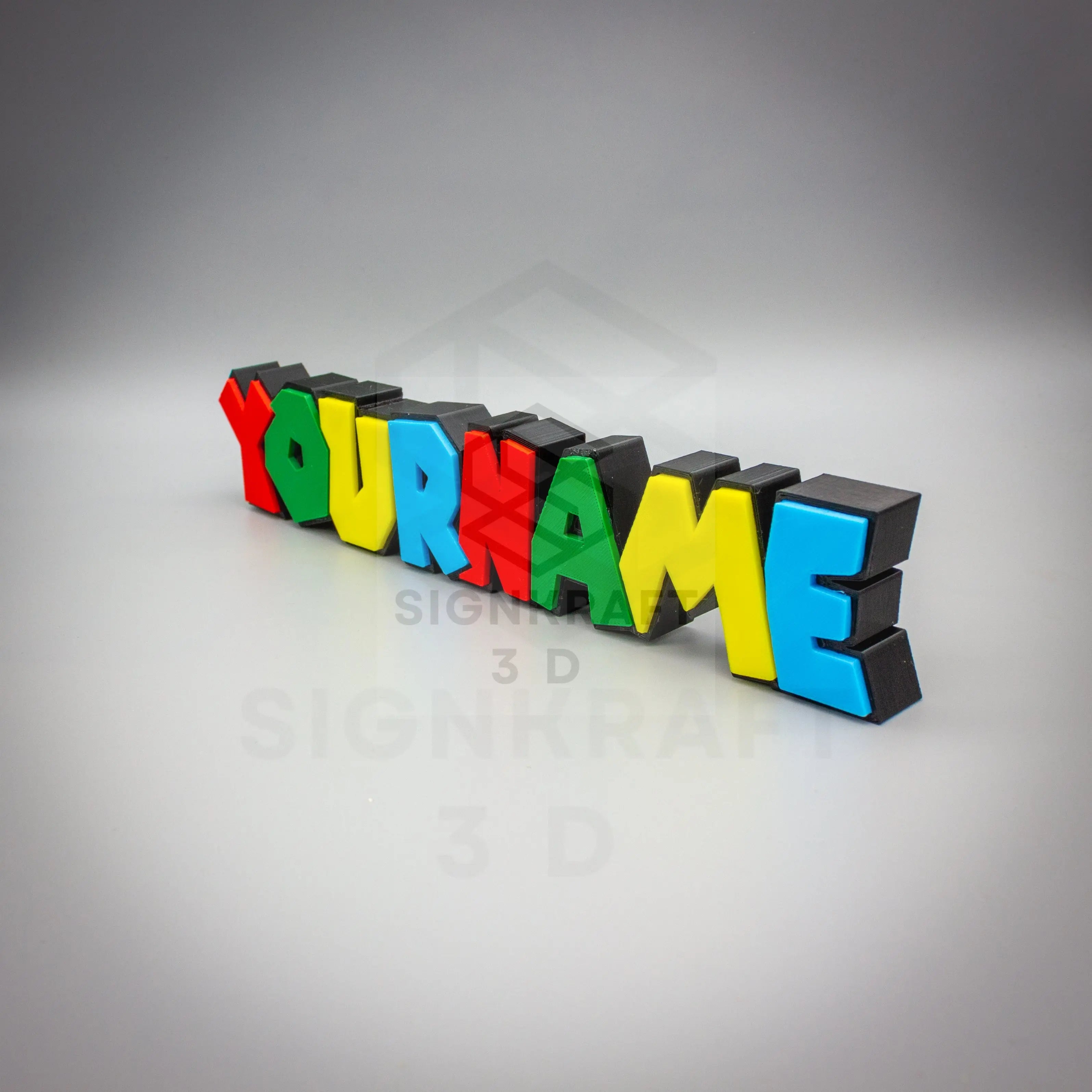 Personalized Super Mario Nameplate, Custom Mario Desk Themed Name Plate, Kids Room Sign, Mario Gamer Gift, SK3D SignKraft3D
