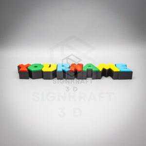 Personalized Super Mario Nameplate, Custom Mario Desk Themed Name Plate, Kids Room Sign, Mario Gamer Gift, SK3D SignKraft3D
