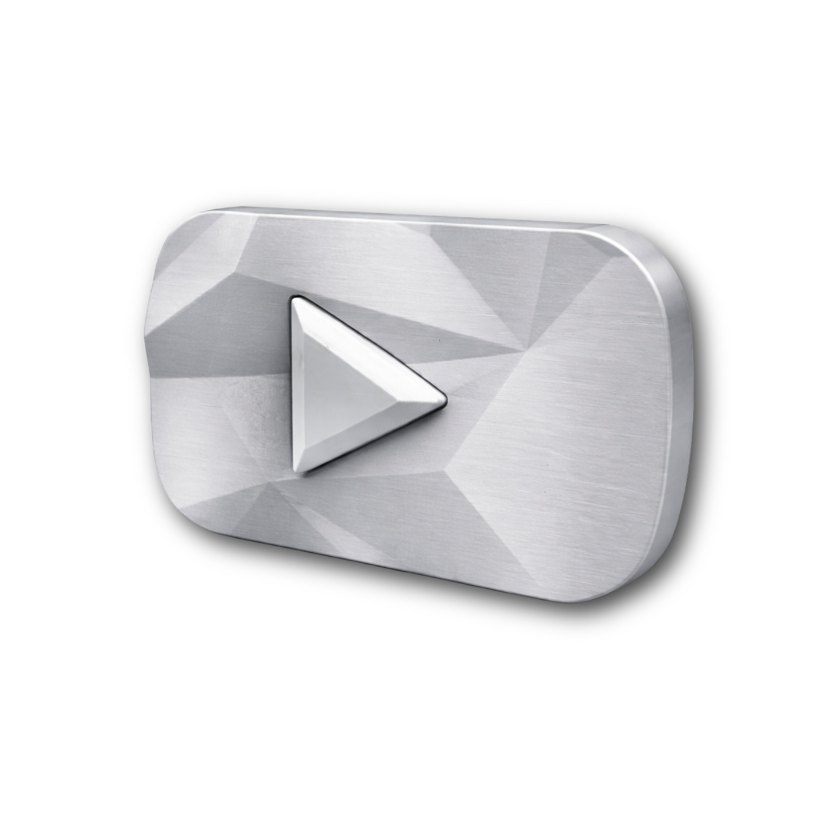 YouTube Diamond Play Button Replica for YouTube Enthusiasts
