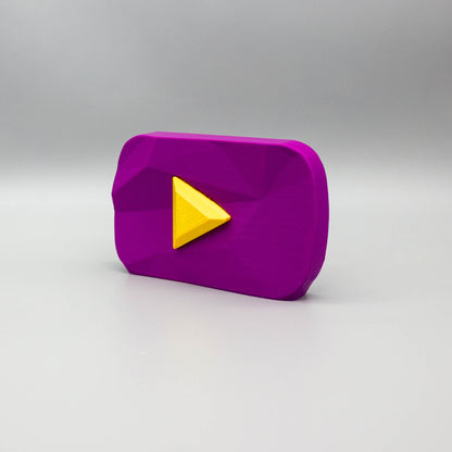 YouTube Diamond Play Button Replica for YouTube Enthusiasts