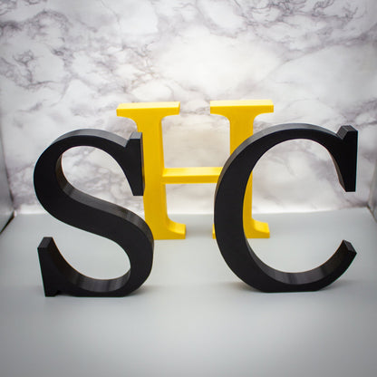 Custom Nursery Decor Letters: Navy, Pastel or Glitter Decor - SignKraft3D