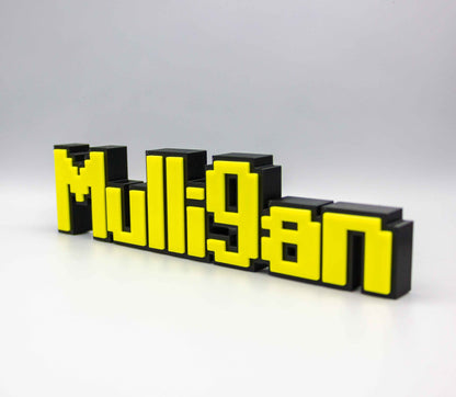 Custom RuneScape Desk Name Plate, OSRS Custom Name Plate, kids room sign - 3dprint, birthday gift, desk plate - SignKraft3D