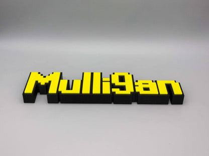 Custom RuneScape Desk Name Plate, OSRS Custom Name Plate, kids room sign - 3dprint, birthday gift, desk plate - SignKraft3D