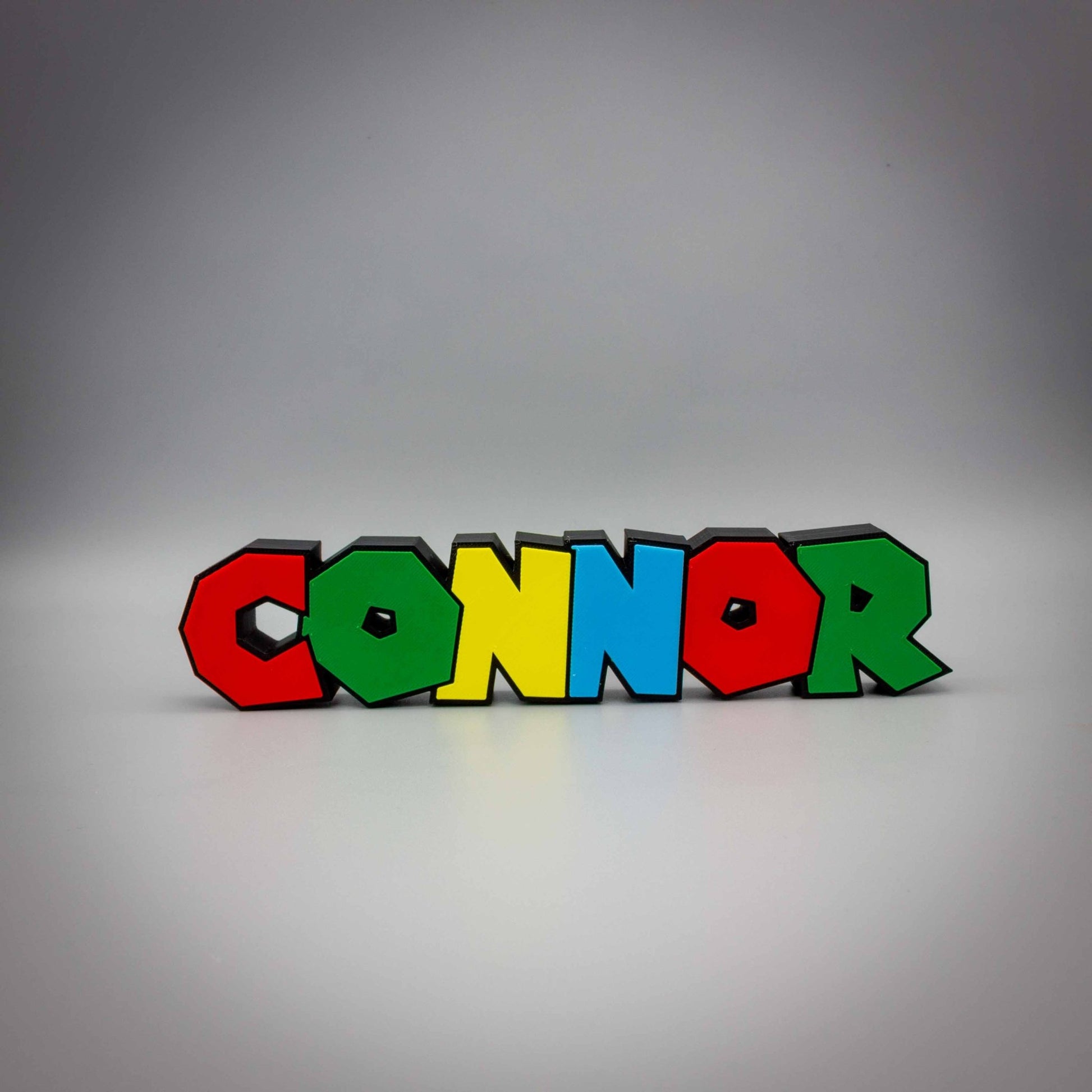 Custom Super Mario Desk Name Plate - Custom Name Plate - SignKraft3D