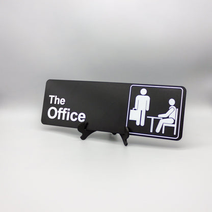 Custom The Office Sign, Dunder Mifflin, Jim Halpert, Personalised Office Sign, TV Show Inspired Gift - SignKraft3D