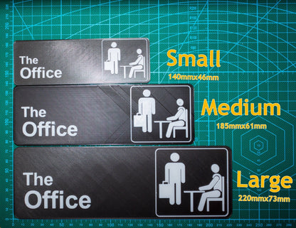 Custom The Office Sign, Dunder Mifflin, Jim Halpert, Personalised Office Sign, TV Show Inspired Gift - SignKraft3D