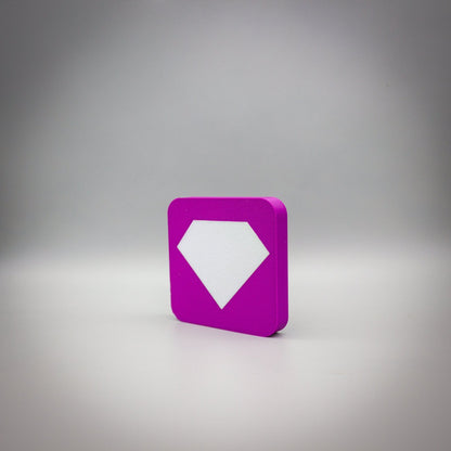 Custom Twitch Badge Trophy, Mod, Partner, VIP, Prime, Gamer Room Decor - SignKraft3D