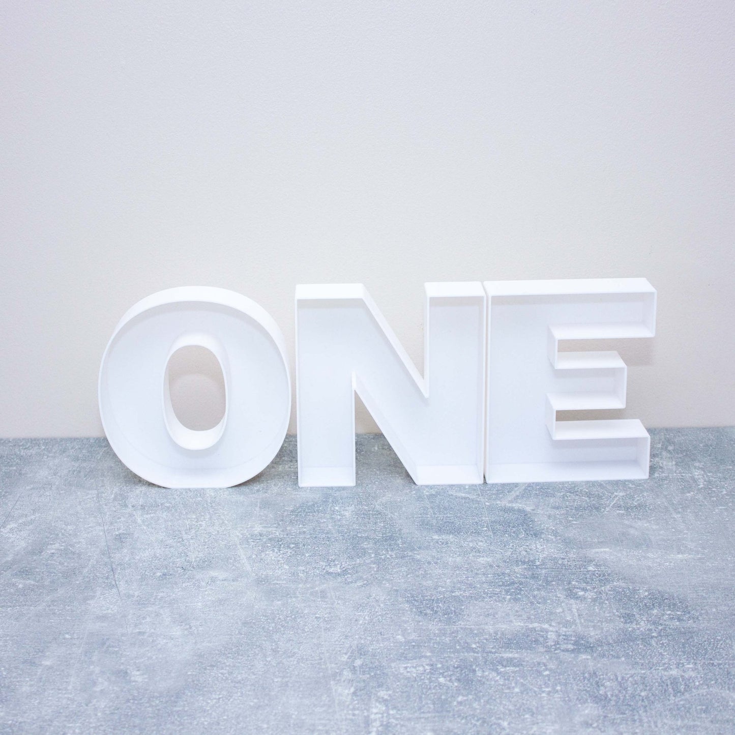 Customisable 12 Inch Large Fillable Block Letters - SignKraft3D