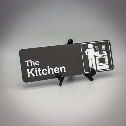 Customisable The Office TV Show Style Sign for any room or desk, Customisable Text and logo - SignKraft3D