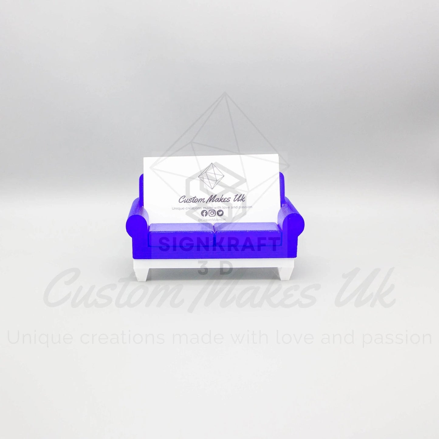 Cute Novelty Business Card Holder: Fun Desk Decor & Office Gift - SignKraft3D