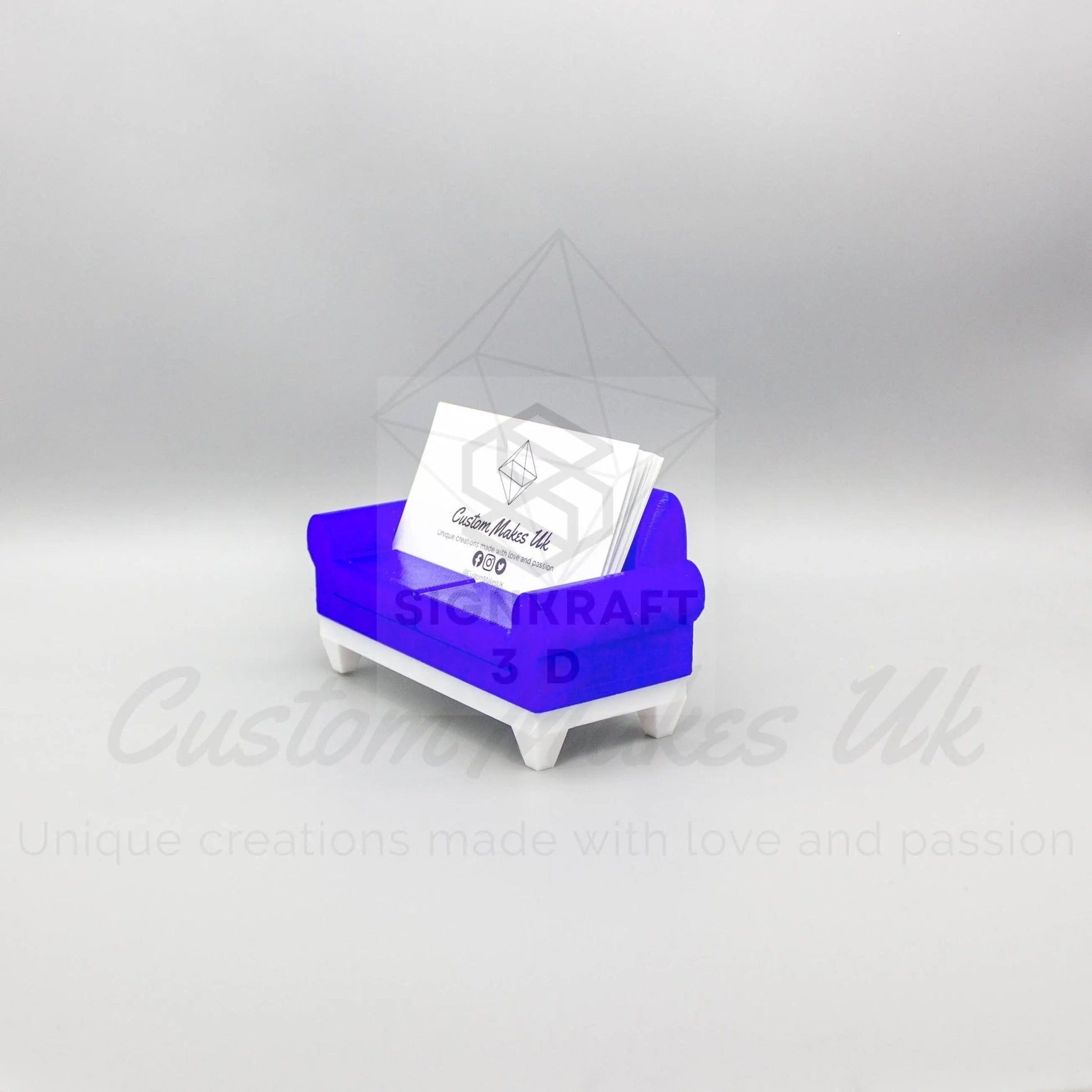 Cute Novelty Business Card Holder: Fun Desk Decor & Office Gift - SignKraft3D