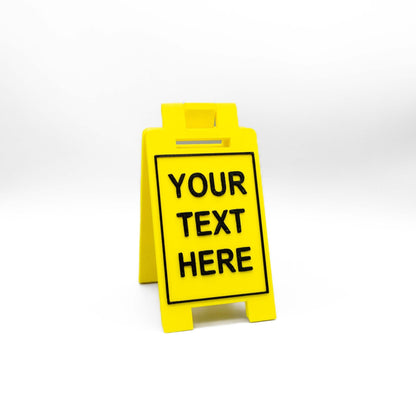 Do Not Disturb Mini Floor Sign for Personalised Desk Decor - SignKraft3D