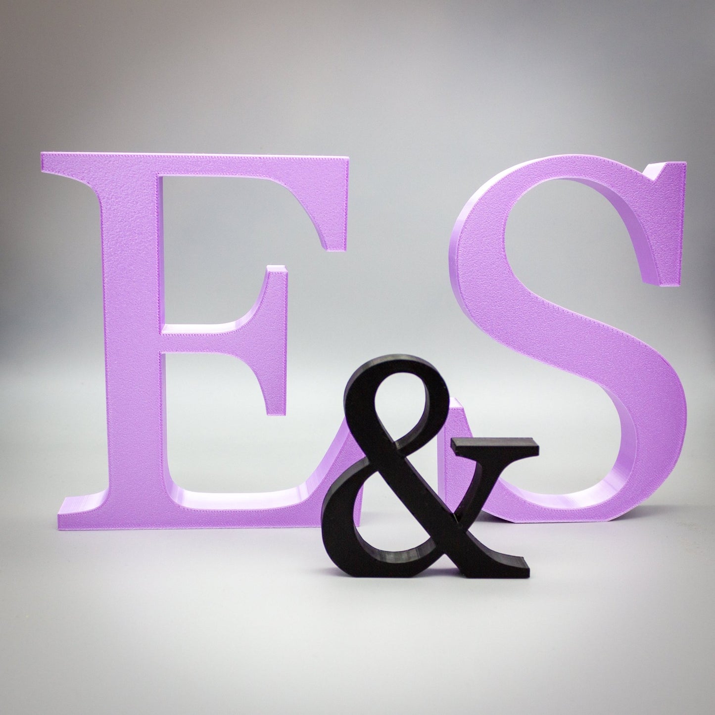 Festive Decorative Custom Letters & Numbers: Party Decor in Metallic, Pastel & Glitter - SignKraft3D