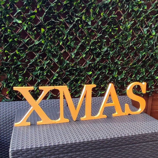 Festive Decorative Custom Letters & Numbers: Party Decor in Metallic, Pastel & Glitter - SignKraft3D