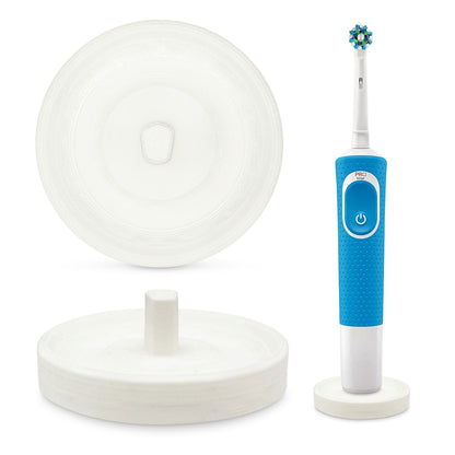 Oral-B Electric Toothbrush Stand: Sleek Organizer with Drip Tray & Stable Base