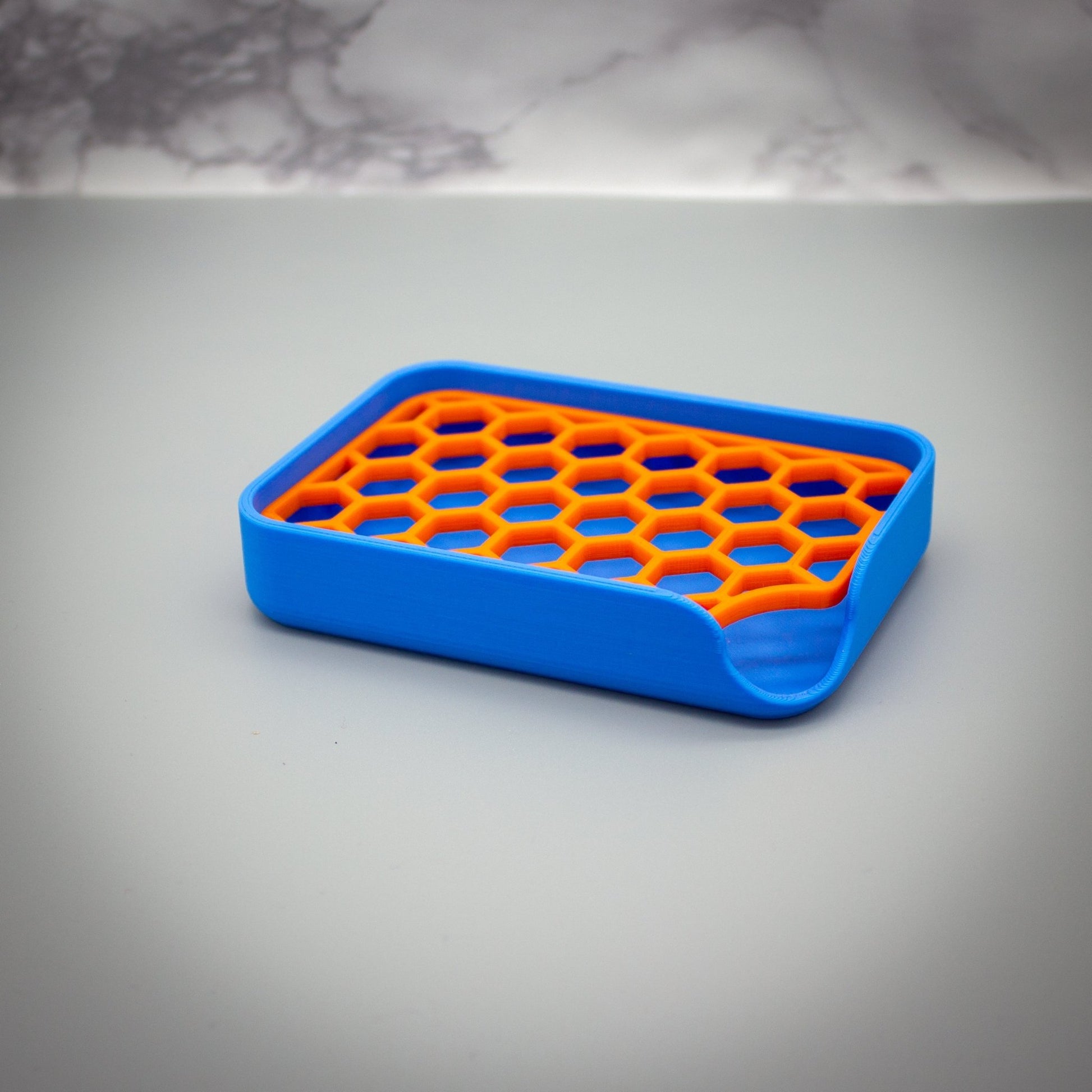 Modern Sponge & Soap Dish: Vibrant Bathroom & Kitchen Essential - SignKraft3D