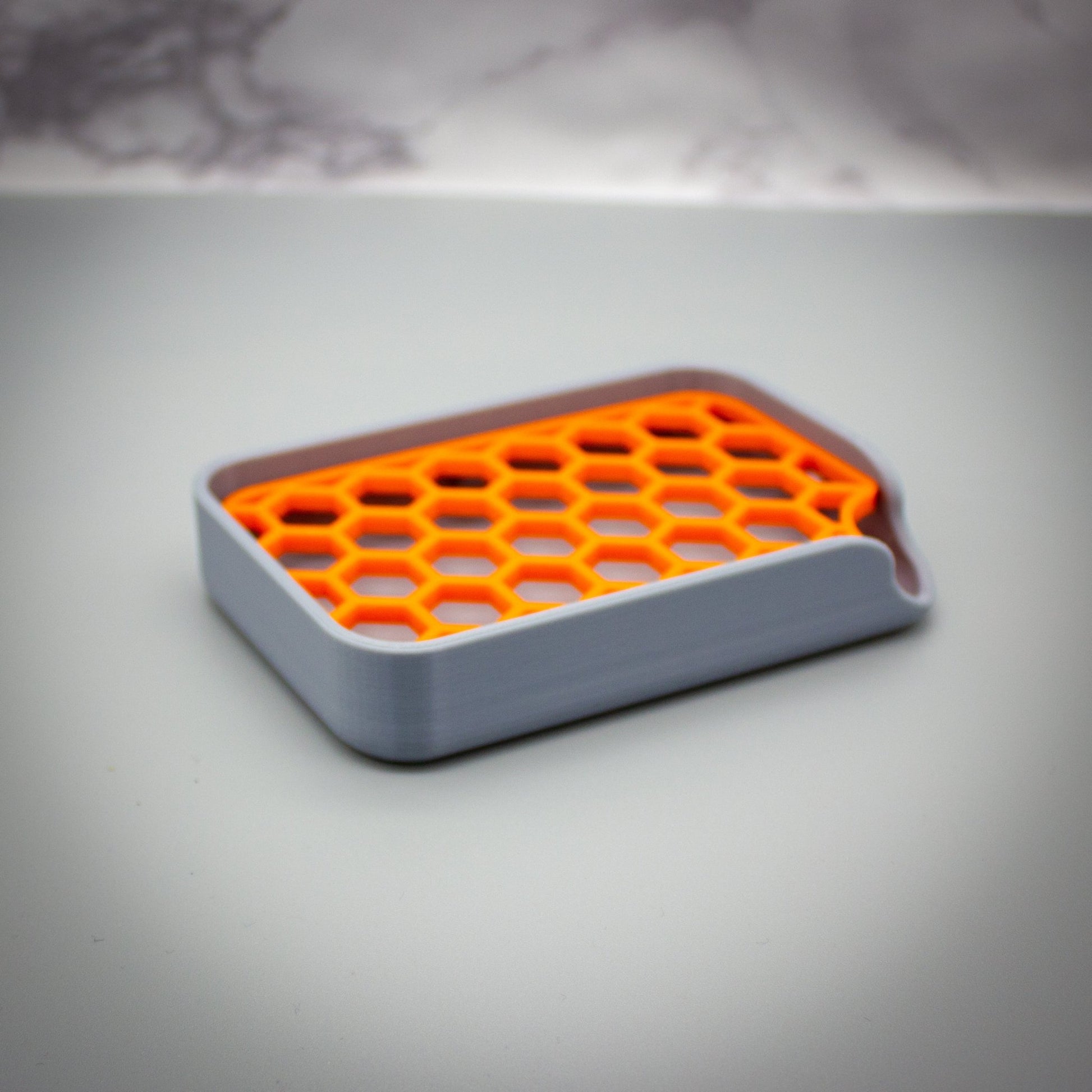 Modern Sponge & Soap Dish: Vibrant Bathroom & Kitchen Essential - SignKraft3D