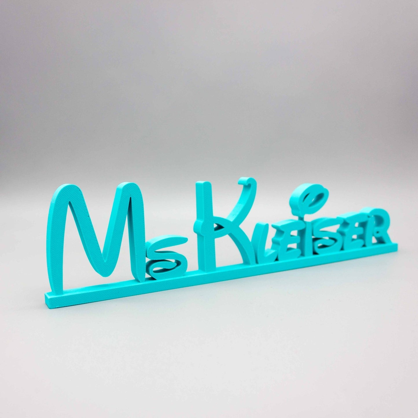 Personalised Custom Desk Name Plate - Custom Name Plate for Office & Teachers - SignKraft3D