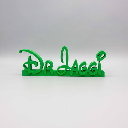 Personalised Custom Desk Name Plate - Custom Name Plate for Office & Teachers - SignKraft3D