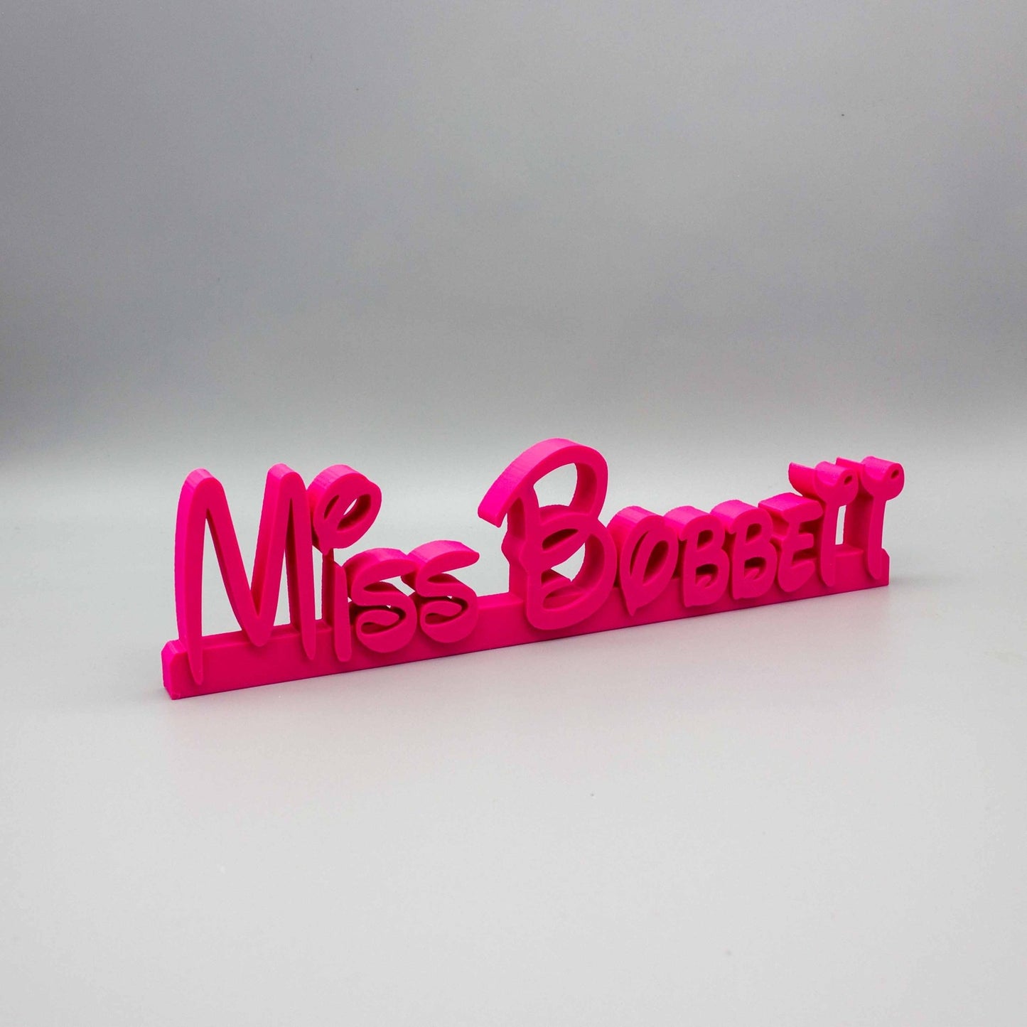 Personalised Custom Desk Name Plate - Custom Name Plate for Office & Teachers - SignKraft3D