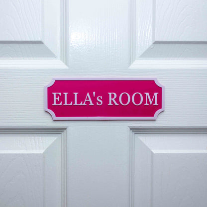 Personalised Simplistic Door Sign - SignKraft3D