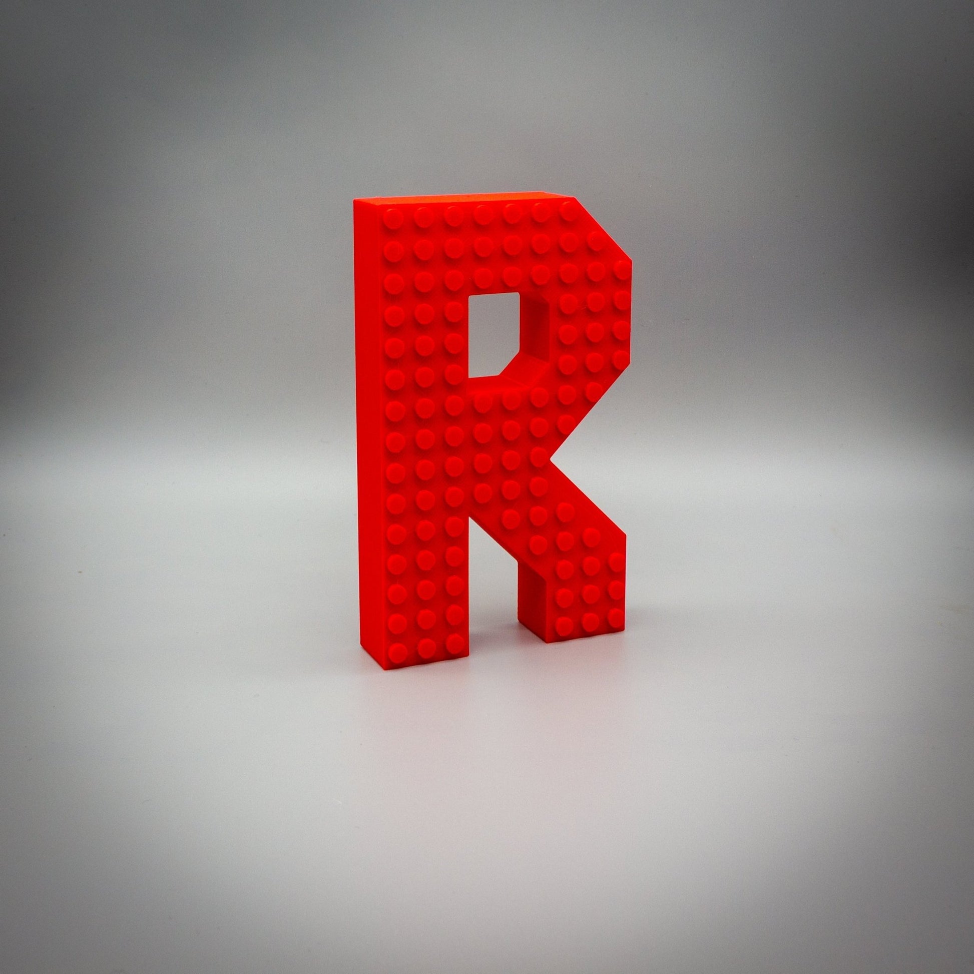 Personalized Bricks Compatible Letters & Numbers: Custom Names in Various Colors - SignKraft3D